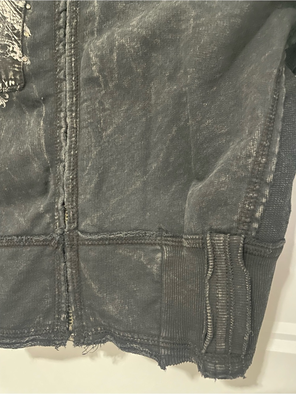 XS - cropped 100% long sleeve - Picture 3 of 5